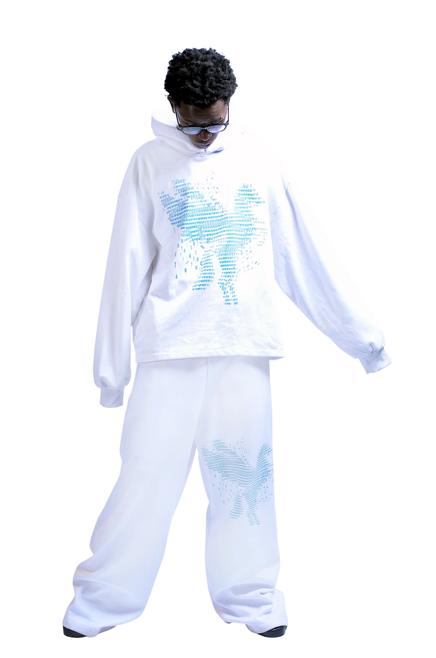 Matrix blue-pill hoodie