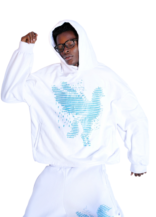 Matrix blue-pill hoodie