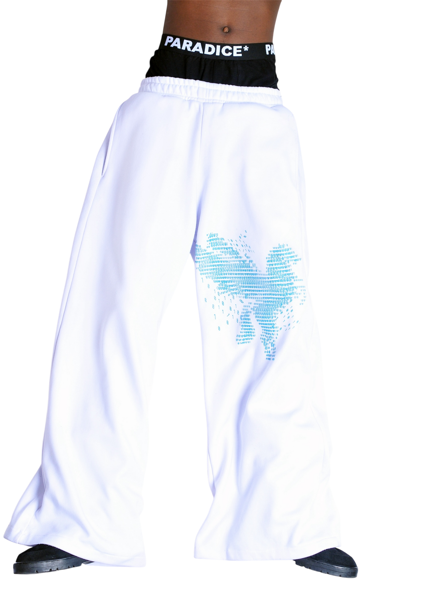 Matrix blue-pill joggers