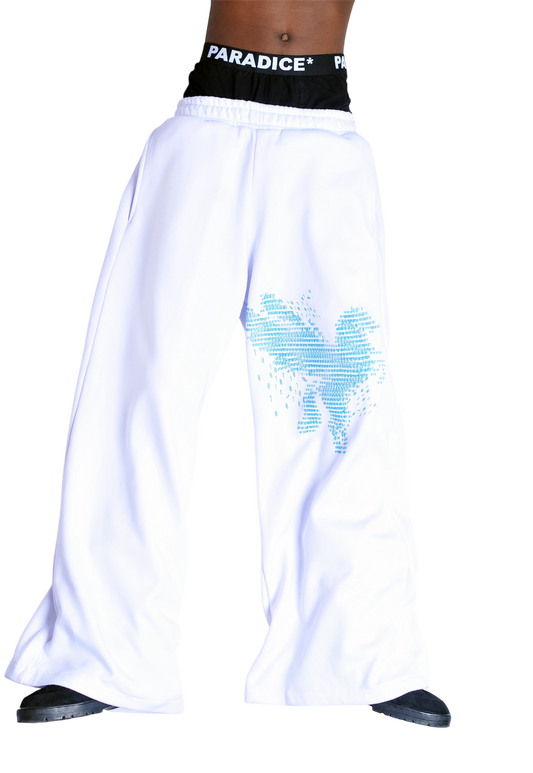 Matrix blue-pill joggers